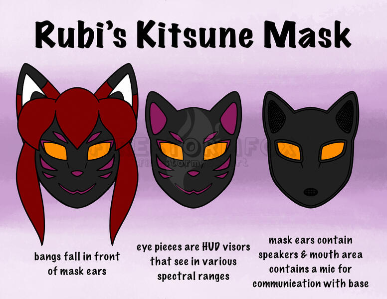 Rubi’s Kitsune Mask, 2020